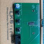 Module nút nhấn LCD 595